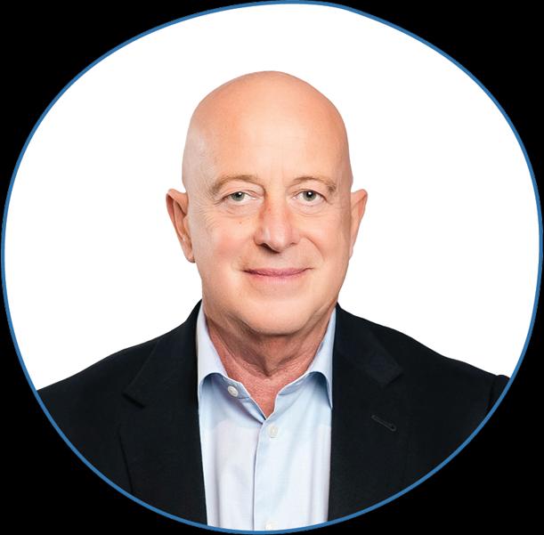 Dirk Van de Put, Chair and Chief Executive Officer of Mondelēz International, in a professional headshot