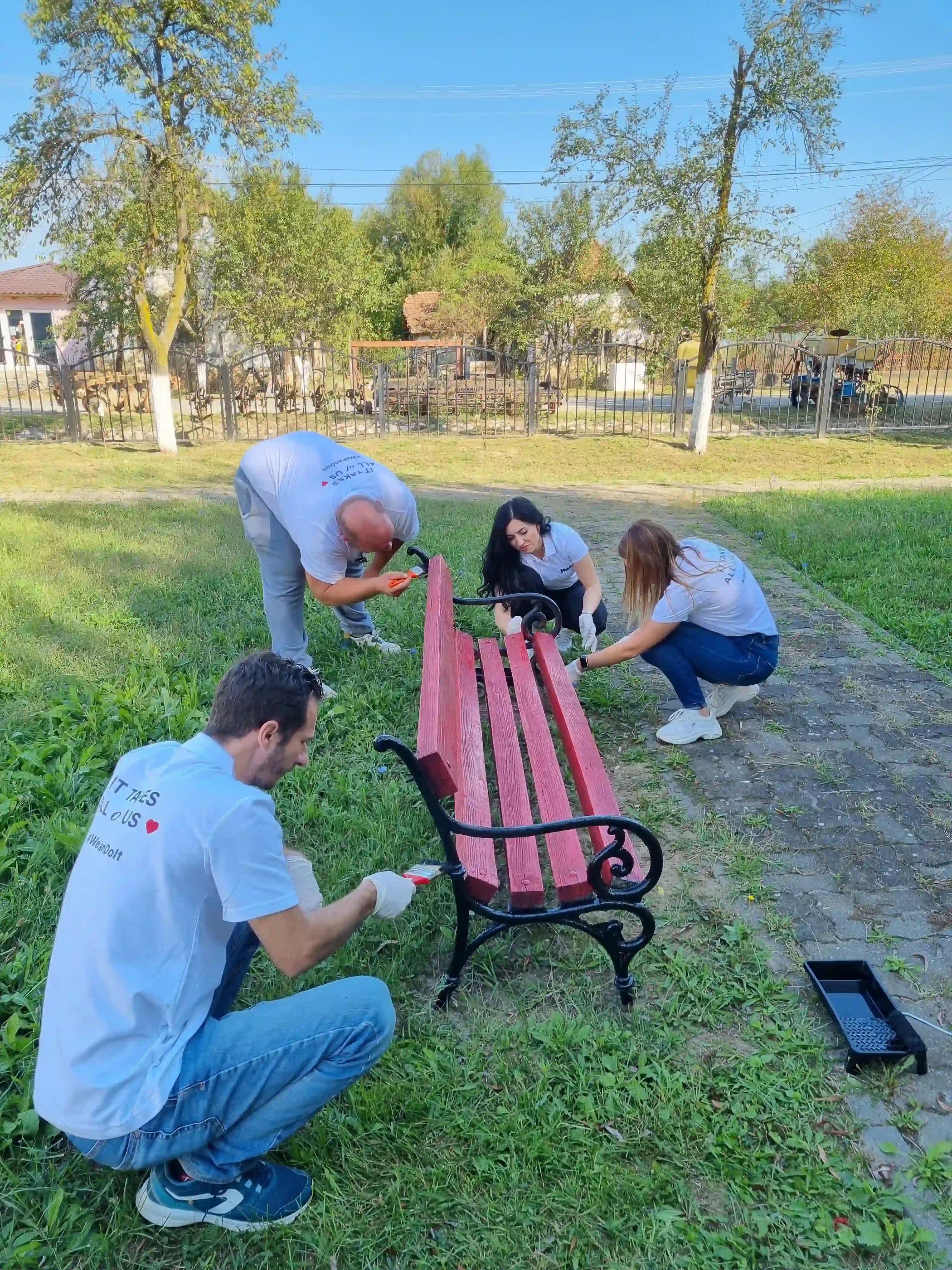 A group of individuals, highlighting the spirit of community support and connection.